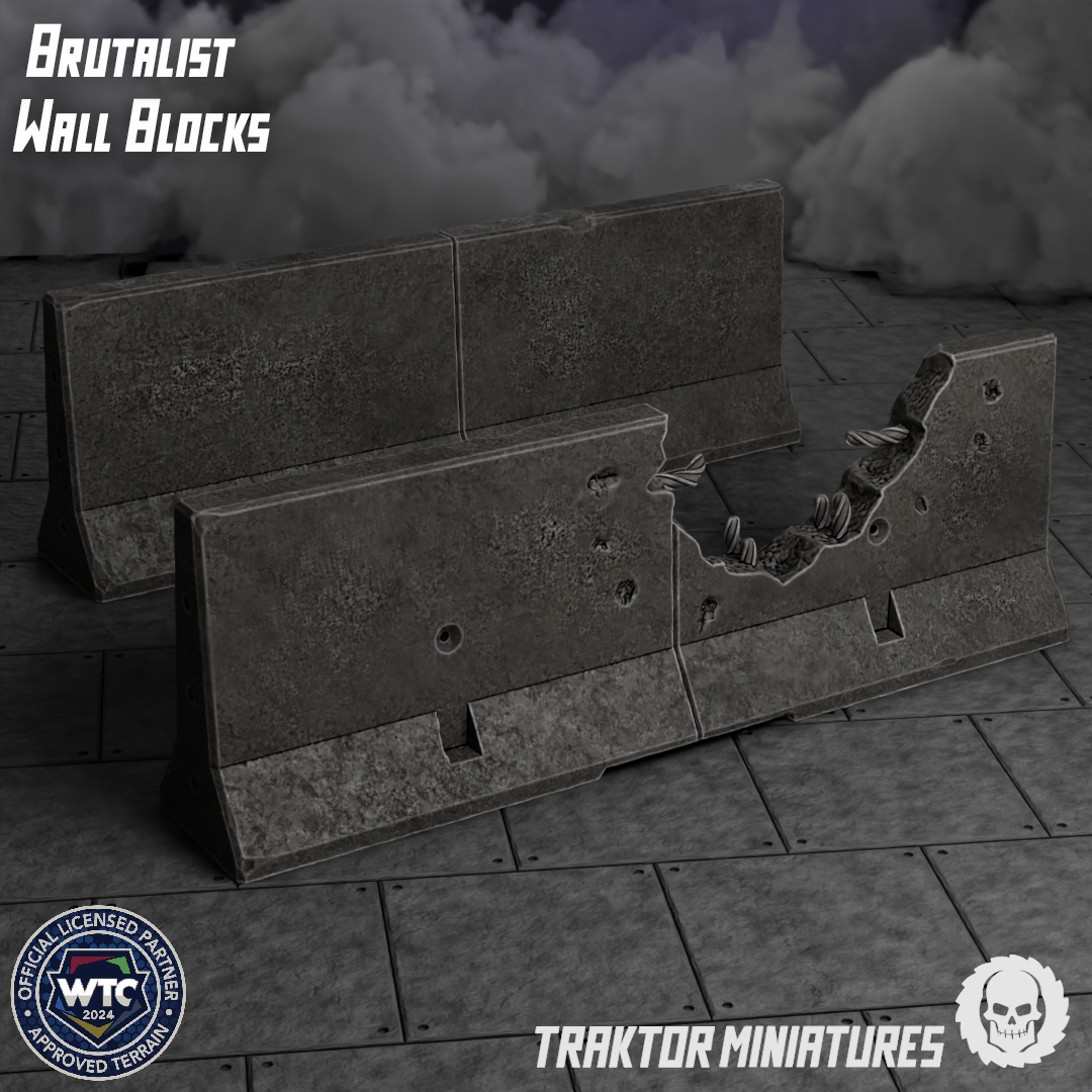 Brutalist Wall Blocks